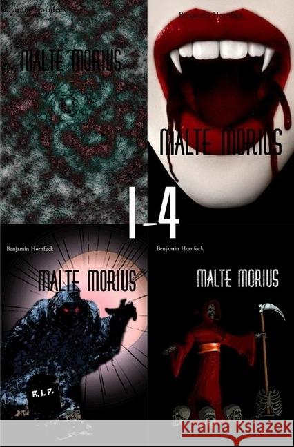 Malte Morius 1-4 Hornfeck, Benjamin 9783741864575 epubli - książka