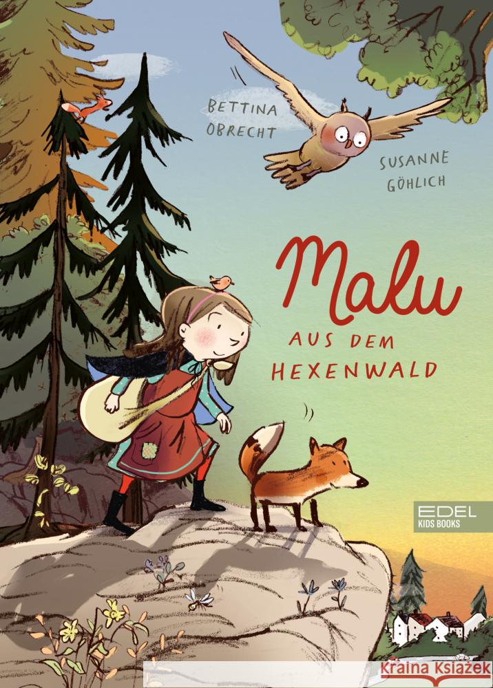 Malu aus dem Hexenwald Obrecht, Bettina 9783961292837 Edel Kids Books - ein Verlag der Edel Verlags - książka
