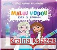 Maluj vodou zas a znovu Ledové království  8595593842691 Jiri models - książka