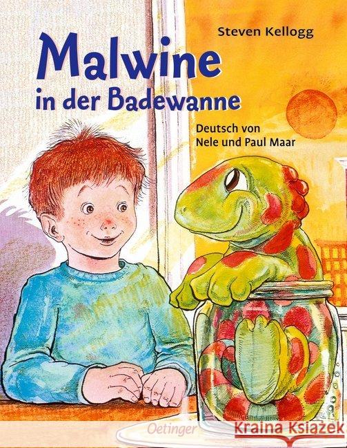 Malwine in der Badewanne Kellogg, Steven   9783789161827 Oetinger - książka