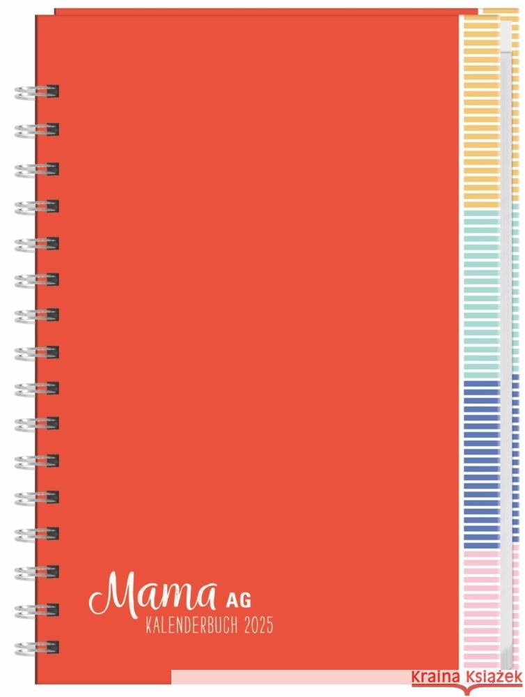 Mama AG Familienplaner Buch A5 2025  9783756407682 Heye - książka