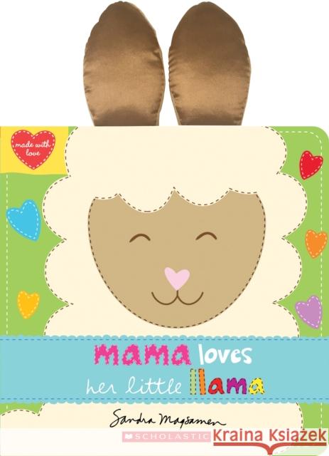 Mama Loves Her Little Llama Sandra Magsamen Sandra Magsamen 9781338629170 Cartwheel Books - książka