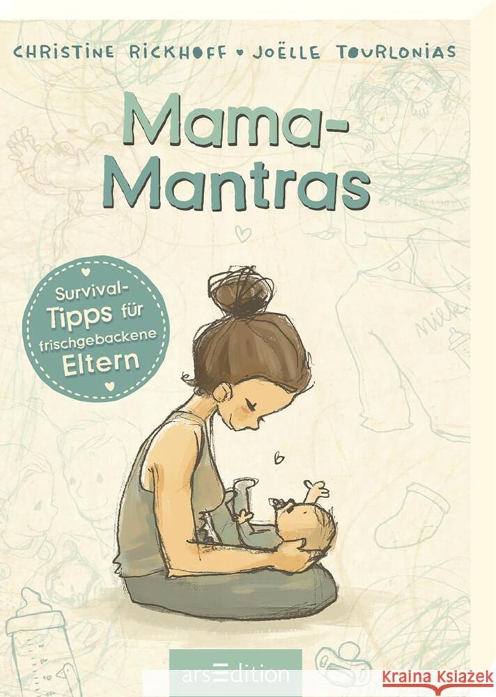 Mama-Mantras Rickhoff, Christine 9783845859729 ars edition - książka