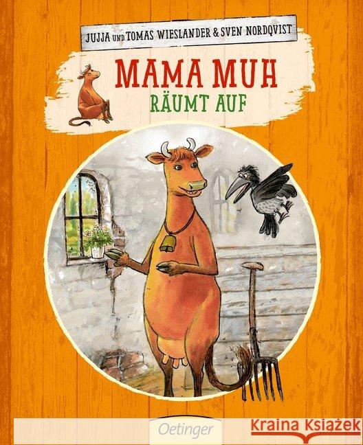 Mama Muh räumt auf : Bilderbuch Wieslander, Jujja; Wieslander, Tomas 9783789110627 Oetinger - książka