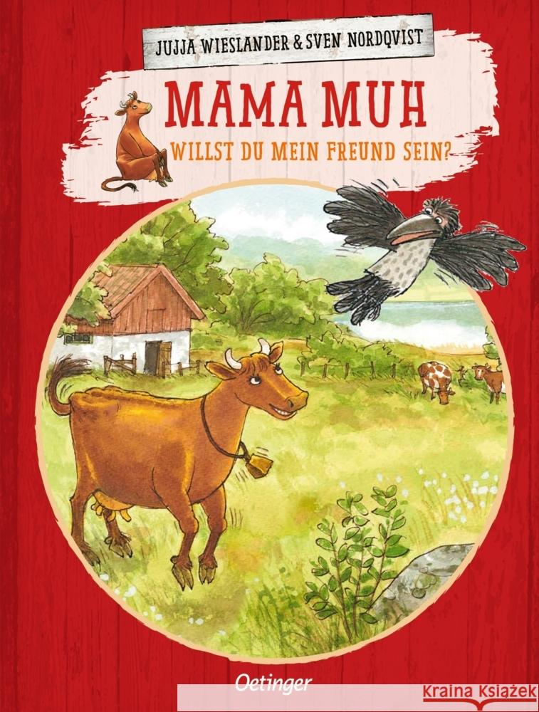 Mama Muh. Willst du mein Freund sein? Wieslander, Jujja 9783751205214 Oetinger - książka