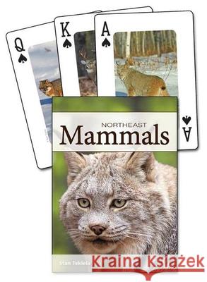 Mammals of the Northeast Playing Cards Stan Tekiela 9781591933885 Adventure Publications(MN) - książka