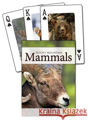 Mammals of the Rocky Mountains Playing Cards Stan Tekiela 9781591933908 Adventure Publications(MN) - książka