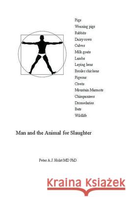 Man and the Animal for Slaughter Peter A J Holst, MD PhD 9781393332251 Draft2digital - książka