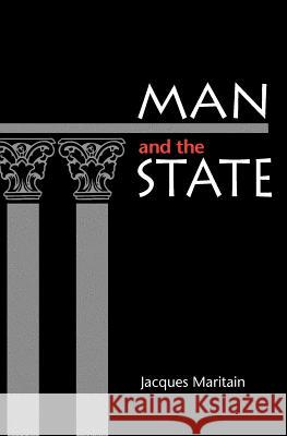 Man and the State Jacques Maritain 9780813209050  - książka