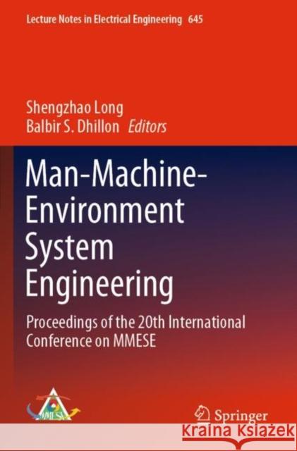 Man-Machine-Environment System Engineering  9789811569807 Springer Singapore - książka