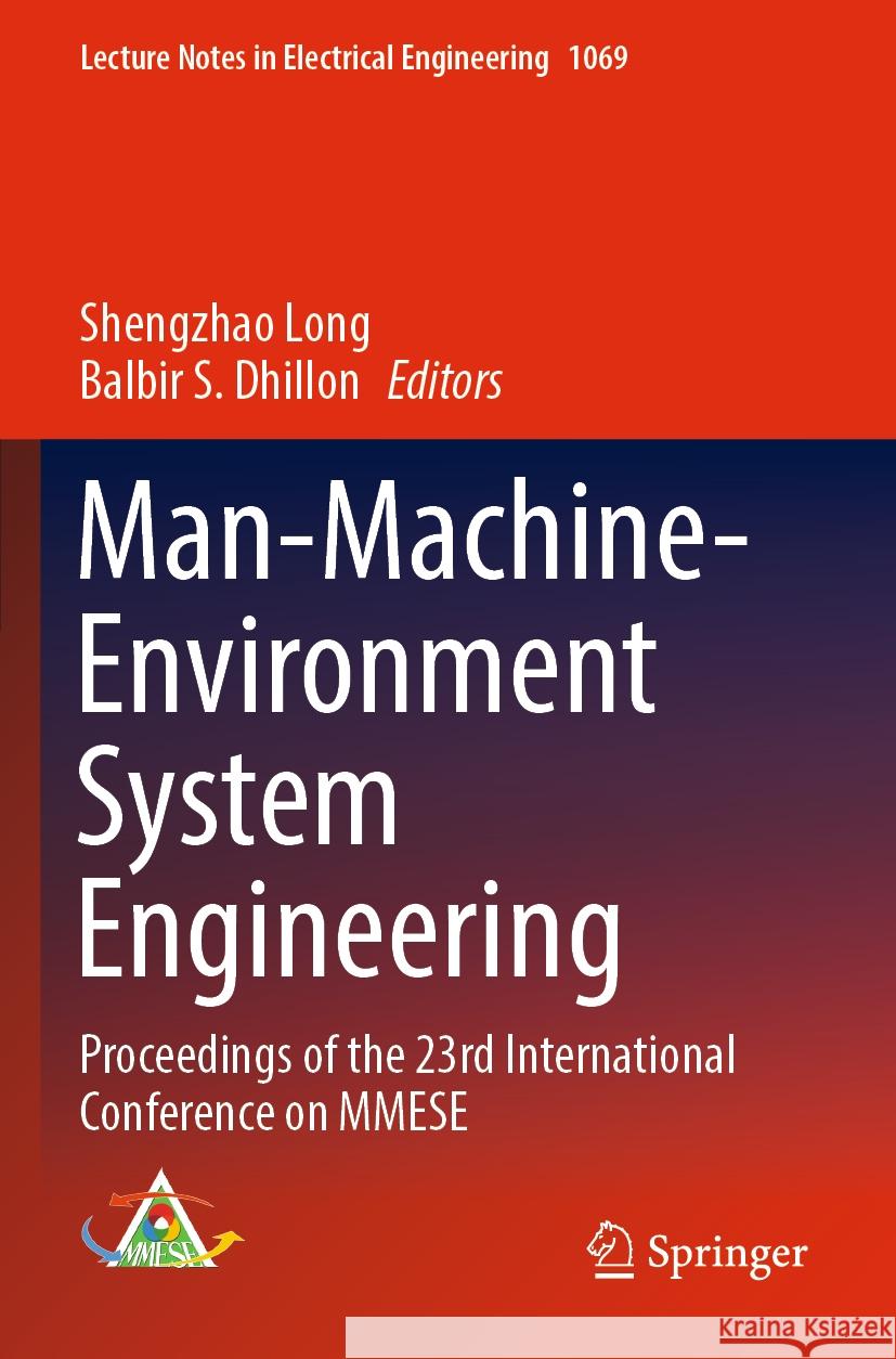 Man-Machine-Environment System Engineering  9789819948840 Springer Nature Singapore - książka