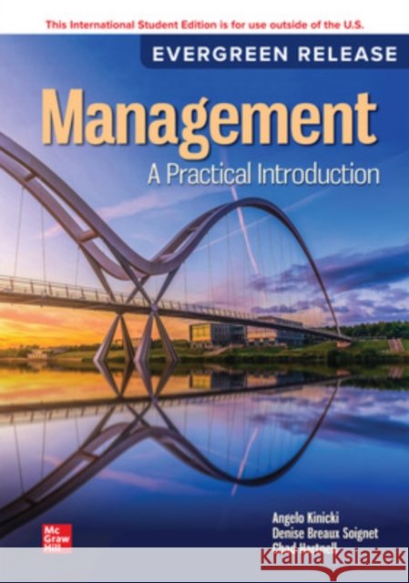 Management: A Practical Introduction ISE Angelo Kinicki 9781266910159 McGraw-Hill Education - książka