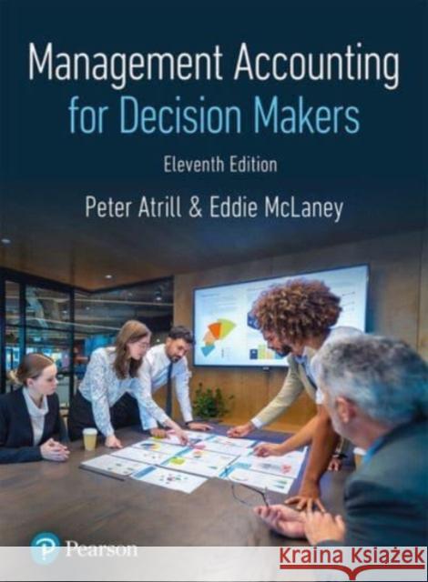 Management Accounting for Decision Makers Eddie McLaney 9781292729220 Pearson Education Limited - książka