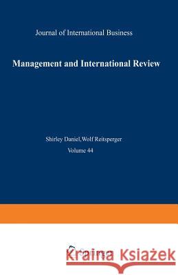 Management and International Review: Challenges of Globalization Daniel, Shirley J. 9783409126441 Gabler - książka