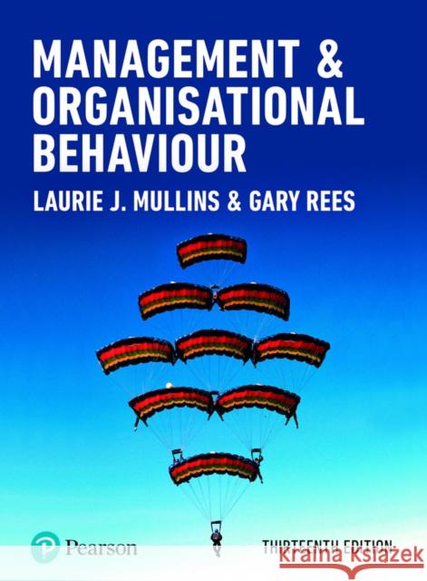 Management and Organisational Behaviour Gary Rees 9781292422381 Pearson Education Limited - książka
