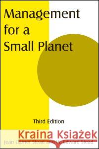Management for a Small Planet Jean Garner Stead W. Edward Stead 9780765623096 M.E. SHARPE - książka