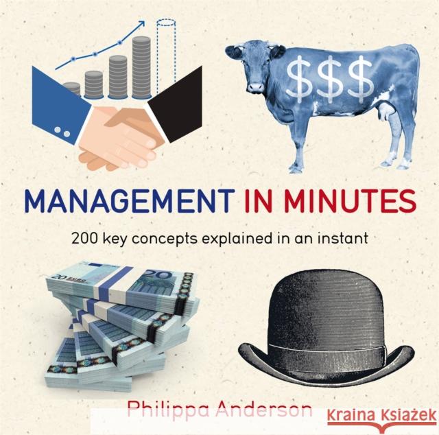 Management in Minutes Philippa Anderson 9781784293260 Quercus Publishing - książka