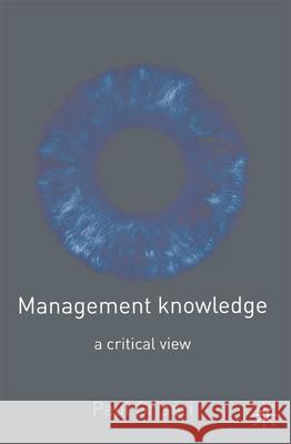 Management Knowledge: A Critical View Griseri, Paul 9780333770948  - książka
