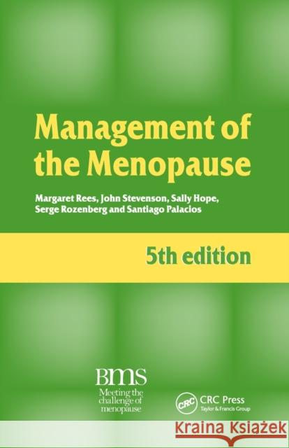 Management of the Menopause, 5th Edition Rees, Margaret 9781853158841  - książka