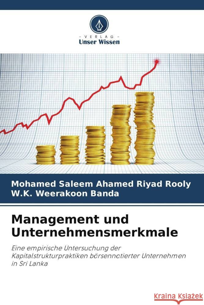 Management und Unternehmensmerkmale Ahamed Riyad Rooly, Mohamed Saleem, Weerakoon Banda, W.K. 9786206352730 Verlag Unser Wissen - książka