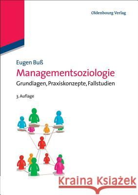 Managementsoziologie Buß, Eugen 9783486596601 Oldenbourg - książka
