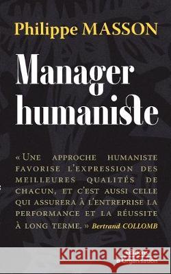 Manager humaniste Philippe Masson 9782708131194 Eyrolles Group - książka