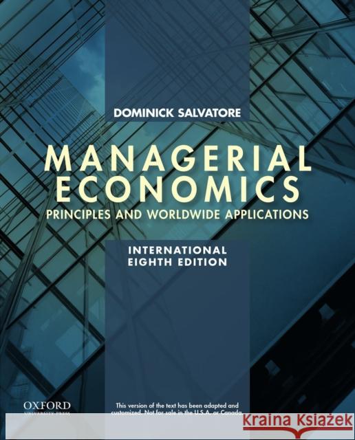 Managerial Economics in a Global Economy Dominick Salvatore 9780199397150 OXFORD UNIVERSITY PRESS ACADEM - książka