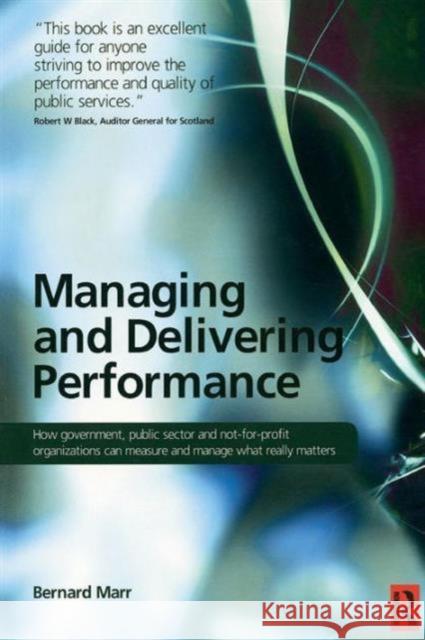 Managing and Delivering Performance   9780750687102  - książka