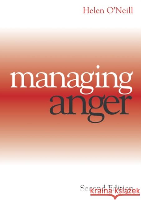 Managing Anger Helen O'Neill Clive Kemp Michael Nixon 9781861565020 Whurr Publishers - książka
