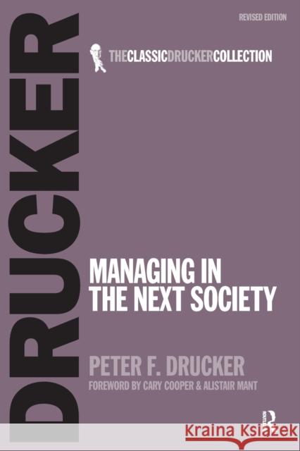 Managing in the Next Society   9780750685054  - książka