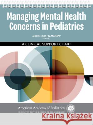Managing Mental Health Concerns in Pediatrics: A Clinical Support Chart Jane Meschan Foy 9781610025447 American Academy of Pediatrics - książka