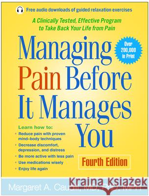 Managing Pain Before It Manages You Caudill, Margaret A. 9781462533701 Guilford Publications - książka