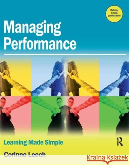 Managing Performance Corinne Leech 9780750684071 Butterworth-Heinemann - książka