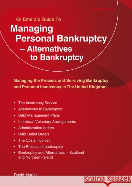 Managing Personal Bankruptcy - Alternatives to Bankruptcy: Revised Edition 2020 David Marsh 9781913342227 Straightforward Publishing - książka