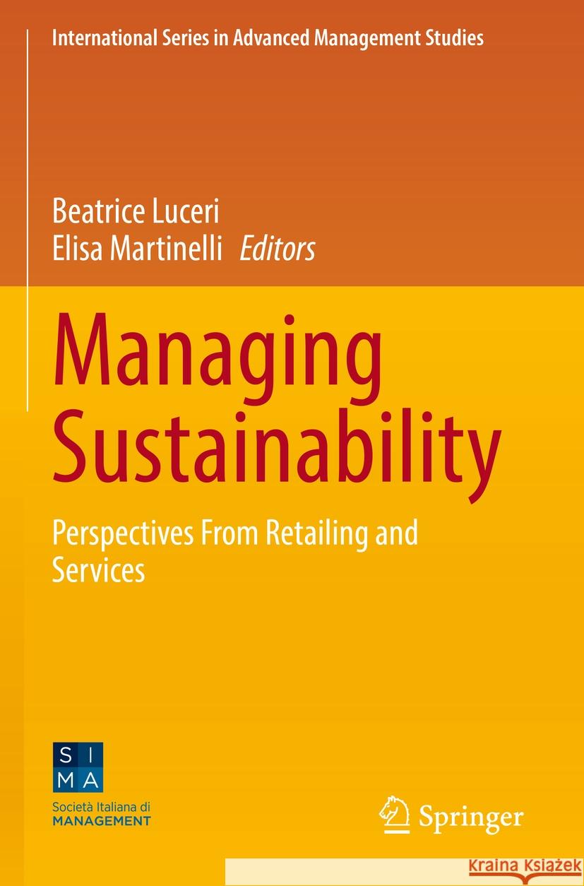 Managing Sustainability  9783031120299 Springer International Publishing - książka