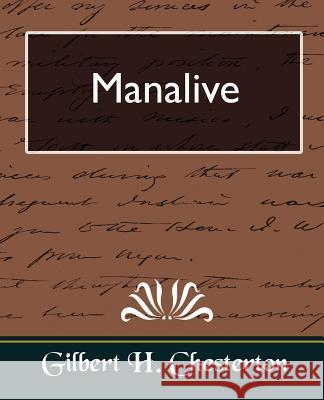 Manalive H. Chesterton Gilber 9781594628382 Book Jungle - książka