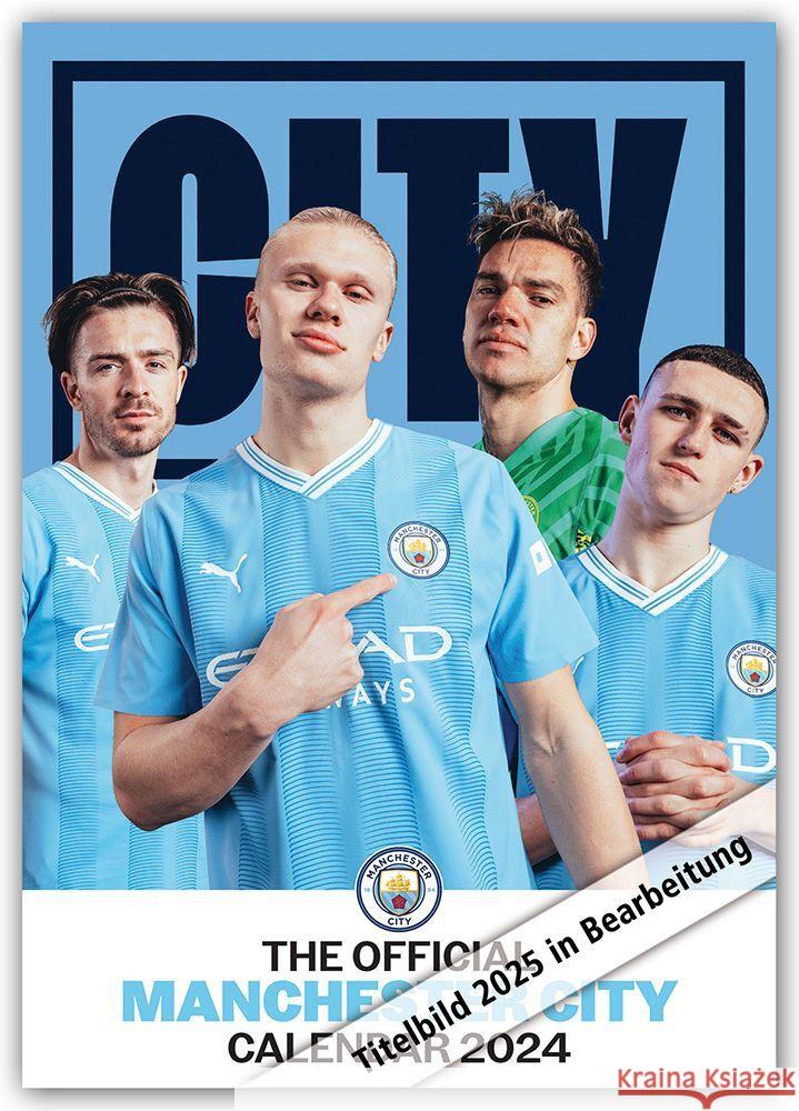 Manchester City FC 2025 - A3-Posterkalender Danilo 9783803530264 Flechsig - książka