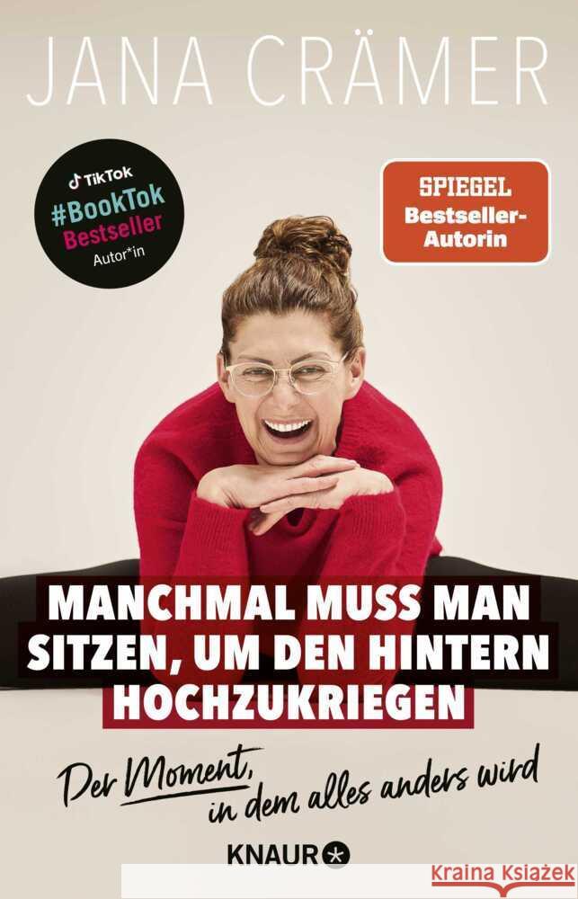 Manchmal muss man sitzen, um den Hintern hochzukriegen Crämer, Jana 9783426567104 Droemer/Knaur - książka