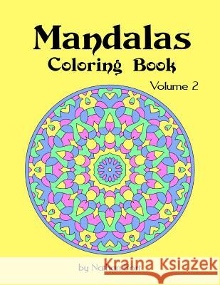 Mandalas Coloring Book Nathan Port 9781496103000 Createspace - książka