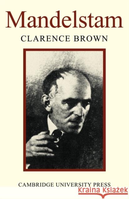 Mandelstam Clarence Brown Sally Brown 9780521293471 Cambridge University Press - książka