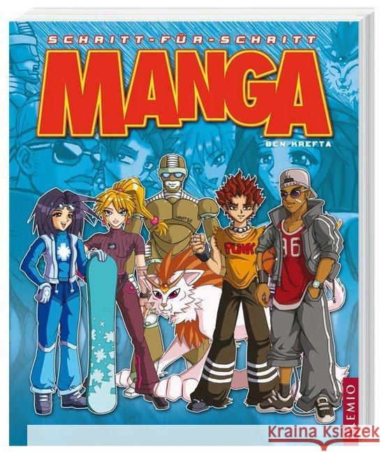 Manga : Schritt für Schritt Krefta, Ben 9783867062183 Premio - książka