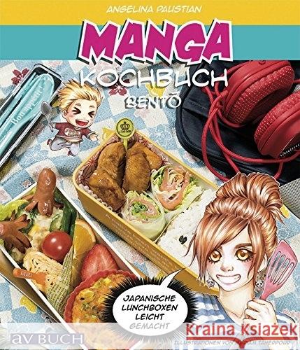 Manga Kochbuch Bento : Japanische Lunchboxen leicht gemacht! Paustian, Angelina 9783840470424 Cadmos - książka