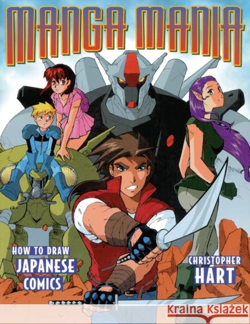 Manga Mania Christopher Hart 9780823030354 Watson-Guptill Publications - książka