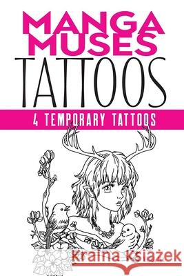 Manga Muses Tattoos Vera Ma 9780486851860 Dover Publications Inc. - książka