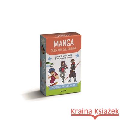Manga Quick and Easy Drawing Deck: Learn to Draw More Than 50 Characters!  9781446314753  - książka