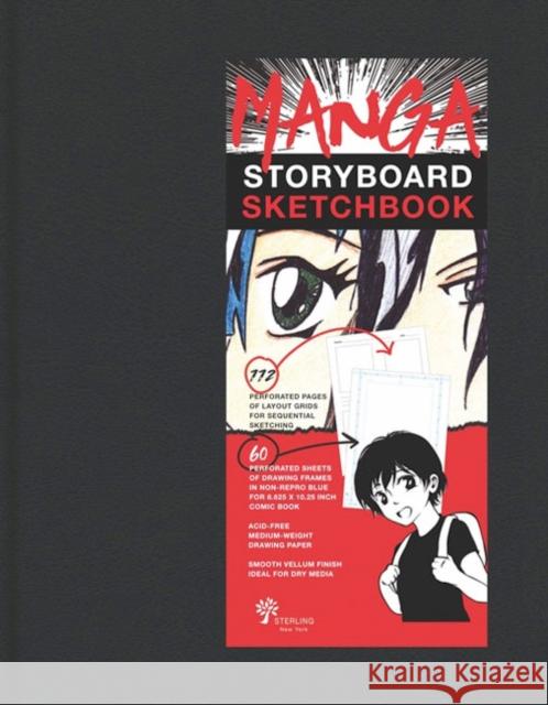Manga Storyboard Sketchbook Sterling Publishing Company 9781454929697 Sterling - książka