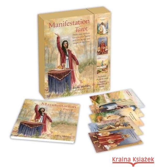 Manifestation Tarot: Includes 78 Cards and a 64-Page Illustrated Book Jayne Wallace 9781800653733 Ryland, Peters & Small Ltd - książka