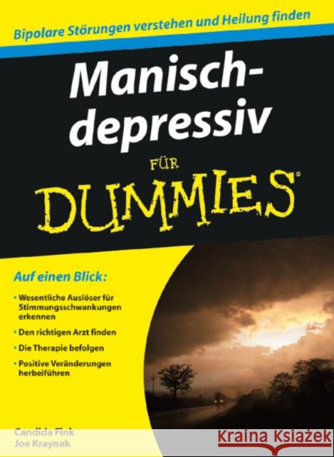Manisch-depressiv fur Dummies Fink, Candida Kraynak, Joe  9783527705511 Wiley-VCH Dummies - książka