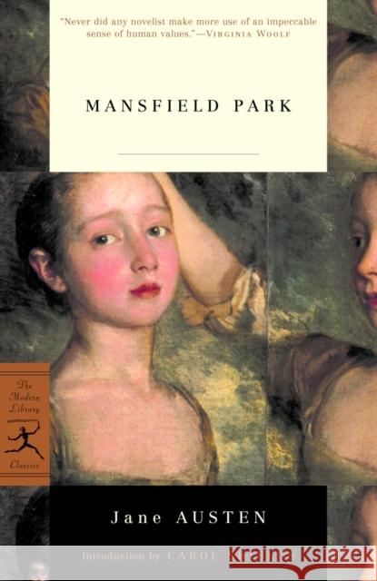 Mansfield Park Jane Austen Carol Shields 9780375757815 Modern Library - książka