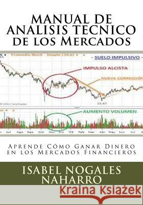 MANUAL DE ANALISIS TECNICO de los Mercados: Aprende Cómo Ganar Dinero en los Mercados Financieros Nogales Naharro, Isabel 9781511971065 Createspace - książka
